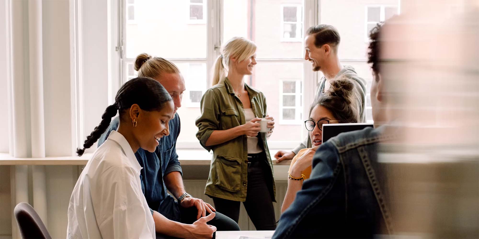 Das Team von Essential Advertising bei der Arbeit